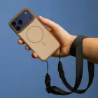 Frame Thin Mag phone case with MagSafe support for iPhone 11 brown — Photo 6