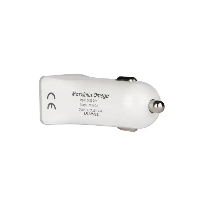 CAR CHARGER MAXXIMUS OMEGA 3A QUICK CHARGE 3.0 Foto 2