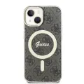 Guess IML 4G MagSafe Case for iPhone 15 Brown — Foto 2