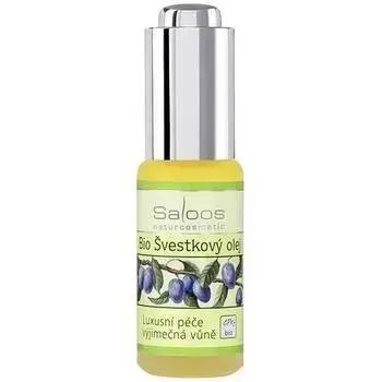 Saloos Bio Švestkový olej lisovaný za studena 20 ml