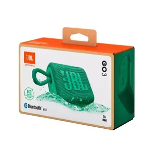 JBL ūdensizturīga portatīvā skanda JBL Go 3 ECO, zaļa Фото num