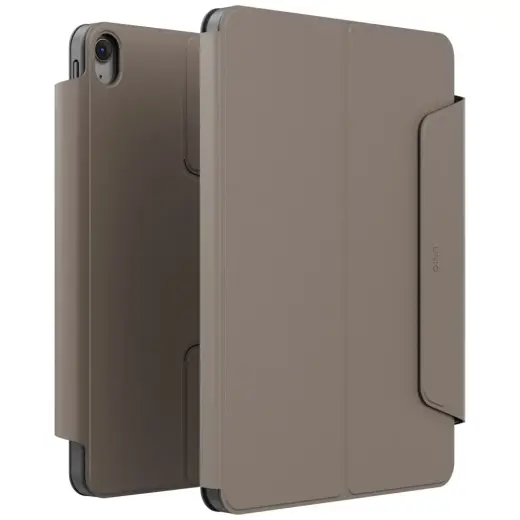 Case UNIQ Rovus Snapmount Magnetic 360 Rotating Detachable for iPad Air 13" M2|M3 (2024|2025) gray Фото num