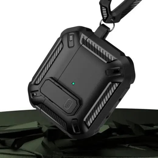 Tech-Protect X-Carbo case for AirPods Pro 1 | 2 - black Foto 4