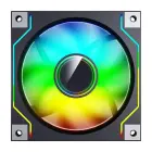Darkflash DM20 computer fan (black) — Foto 1