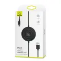 USAMS US-CC096 10W inductive charge with lightning cable black|black CC96WH01 Photo