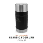 Термос для еды The Legendary Food Jar 0,7L матовый черный Фото num