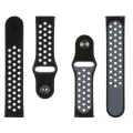 Tactical 267 Double Silicone Band 22mm Black|Grey Фото num