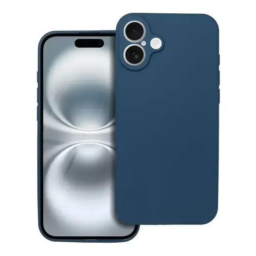 Soft phone case for iPhone 16 Plus navy
