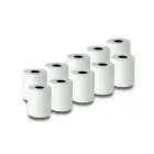 Qoltec Thermal roll 57 x 30 | 55g / m2 | 10 pcs. | BPA free Foto 1
