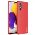 Dux Ducis Yolo elegant case made of soft TPU and PU leather for Samsung Galaxy A72 4G red Photo