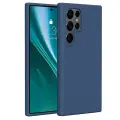 Etteri Silicone case for Samsung Galaxy S24 Ultra dark blue Photo