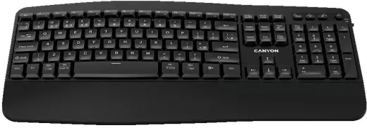 CANYON keyboard HKB-W6 Wireless Black