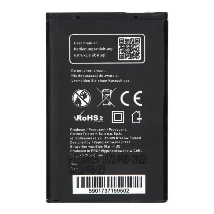 Battery for Nokia 6101 / 6100 / 6300 800 mAh Blue Star Foto 2