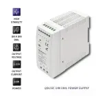 Qoltec DIN rail power supply | 40W | 12V | 3.33A | White | Slim Foto 4
