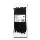 Qoltec Self-locking cable tie | 7.2*200mm | 50 pcs. | Nylon66 | UV | Black Foto 1