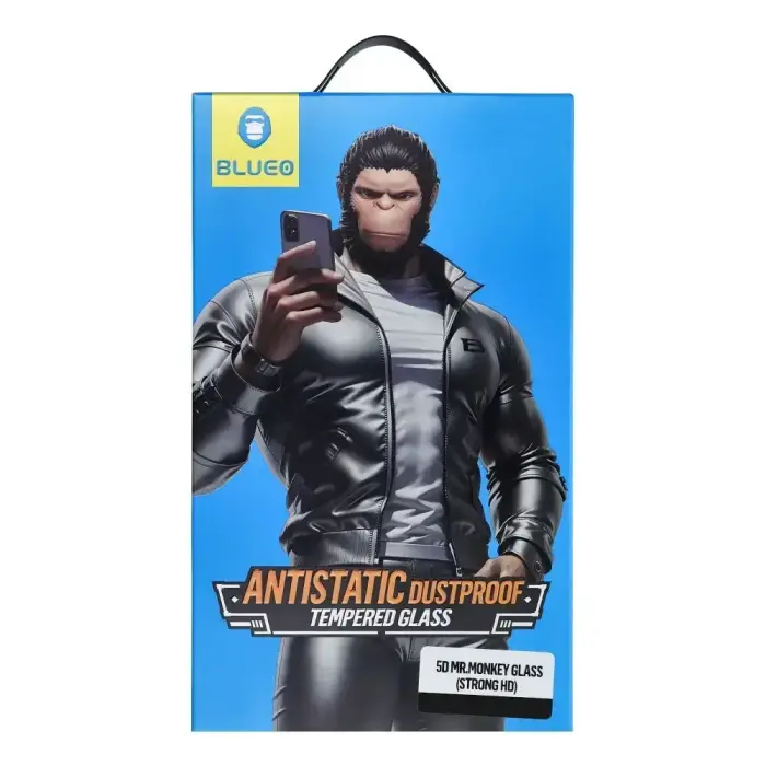 5D Mr. Monkey Glass - for Samsung Galaxy A53 5G black (Strong Lite) Foto 5