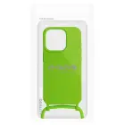 Strap Silicone phone case for iPhone 14 Pro green — Photo 7