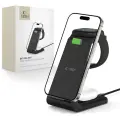 TECH-PROTECT QI15W-A36 3IN1 WIRELESS CHARGER FOR APPLE BLACK Foto 1