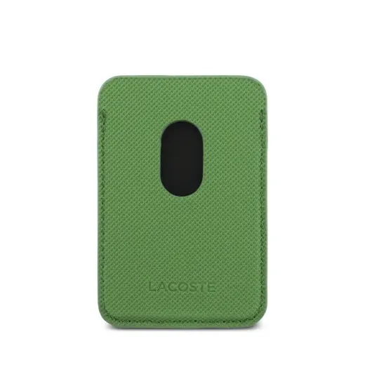 Lacoste Iconic Petit Pique MagSafe Case + Wallet for iPhone 17 Pro Max Green Foto 8