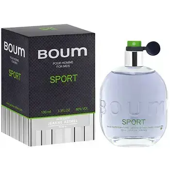 Jeanne Arthes Boum Pour Homme Sport (EDT) Eau de Toilette for Men 100 ml