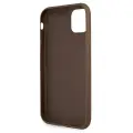 Guess case for iPhone 11 | XR from the 4G Big Metal Logo series - brown Photo