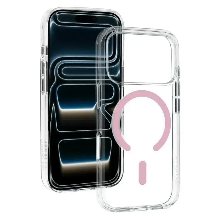 Liavec Pure maciņš telefonam iPhone 17 Pro Max | iPhone 18 Pro Max rozā