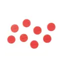 Tāfeles magnēti NOBO, 20 mm, 8 gab., sarkanā krāsā Foto 1