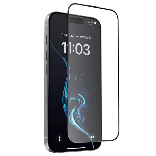 Benks Tempered glass Joy Touch Matte Glass (0N65) for Iphone 16 Pro black