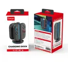 iPega SW2051 Charger Dock with RGB for JoyCon Controllers Nintendo Switch 2 Black Foto 5