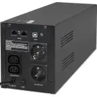 Qoltec Uninterruptible Power Supply UPS Line Interactive | Monolith | 2000VA | 1200W | USB | RJ45 Foto 2