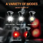 Mini flashlight LED keychain W5143 Type C with 2 screwdriver bits orange Foto 5