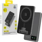 Blavec Power Bank 5000mAh BJ-03 Ultra Slim 7,8mm - Type C - 22,5W magnetic Magsafe 3 in 1 (PBBJ03-MC5G) grey (damaged packaging) Foto 2