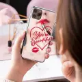 Kingxbar Angel mirror case decorated with original Swarovski crystals iPhone 11 Pro Max transparent Photo