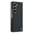 Mercedes MEHMZFD623RBGVK Z Fold6 F956 czarny|black Leather Wood Imitation MagSafe Фото num