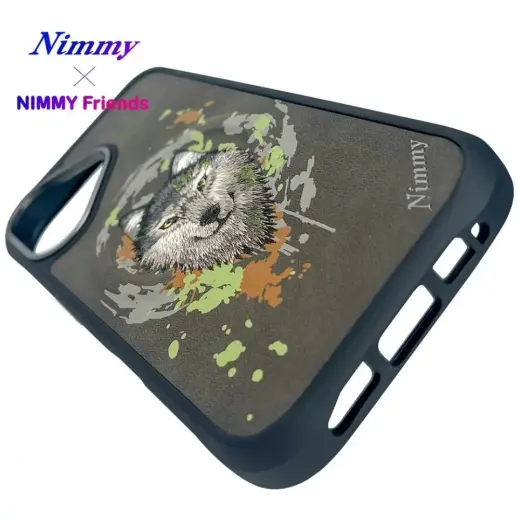 Etui Nimmy Wilk MagSafe do iPhone 16      ciemnoszary Photo