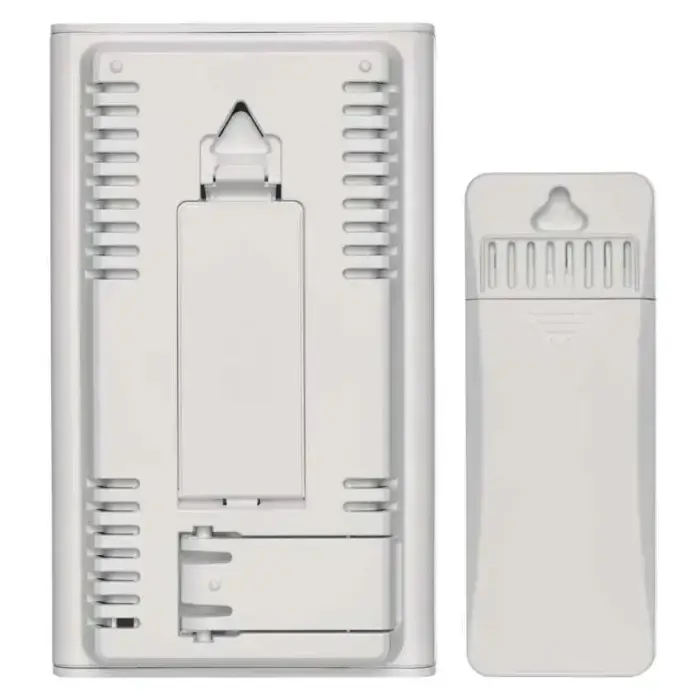 Wireless Weather Station with Outdoor Sensor, White