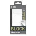SBS Block Case for iPhone 18 Pro, MagSafe Compatible - White — Photo 2