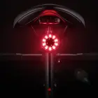 Wozinsky LED rear bicycle light with micro USB red light 5 modes black (WRBLB2) Photo