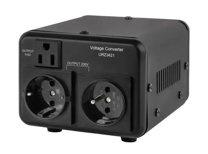 Transformer voltage converter 230/110Vac and 110/230Vac, 500VA with revers