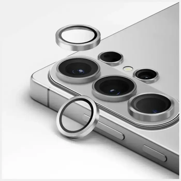 Glass for Camera UNIQ Optix Aluminium Camera Lens for Samsung Galaxy S26 / S26 Plus silver Foto 2