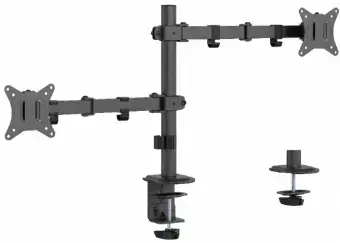 Monitora stiprinājums Gembird Adjustable Desk Mounted Double Monitor Arm