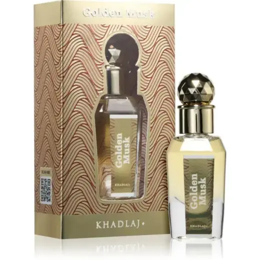 Khadlaj Golden Musk perfume unisex (oil) 15 ml Photo