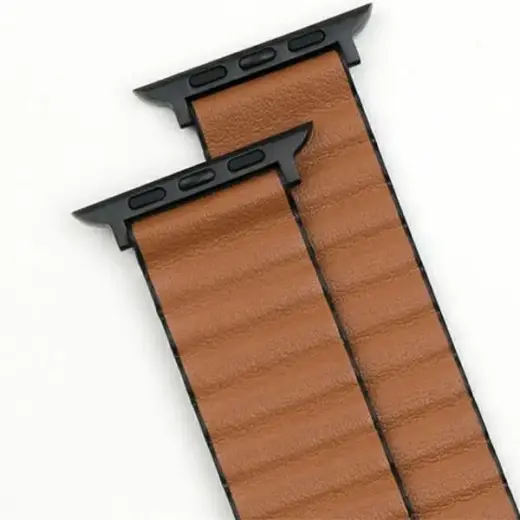 Beline pasek Apple Watch Magnetic Pro 42|44|45|49mm czarno|brązowy black|brown box Фото num