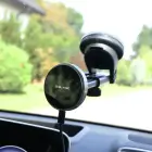 Blavec Car holder BHC-01A 15W magnetic with wirless charging to windshield and dashboard (BHC01A-MWIB) black Foto 4