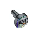 Devia transmitter FM Smart Bluetooth MP3 car charger PD 30W 1x USB-C 2x USB 3A black Фото num