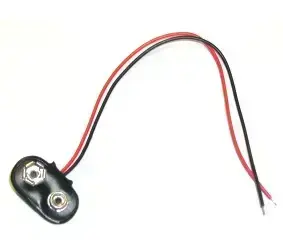 Гнездо батареи 9V с кабелем