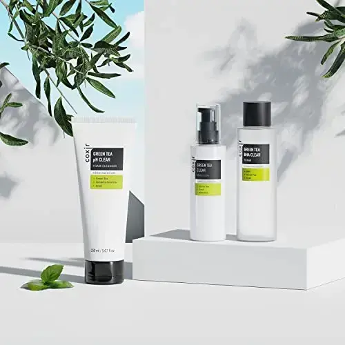 COXIR - Green Tea PH Clear Foam Cleanser - 150ml Photo