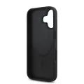 DKNY PU Leather Repeat Pattern Stack Logo MagSafe Case for iPhone 16 Plus Black — Фото 4