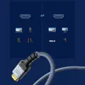 Wozinsky WPS-16AYL2S DisplayPort 2.1 Cable VESA Certified 80 Gb|s 16K@60Hz 8K@120Hz 4K@240Hz HDR HDCP DSC 2m - Black Foto 7