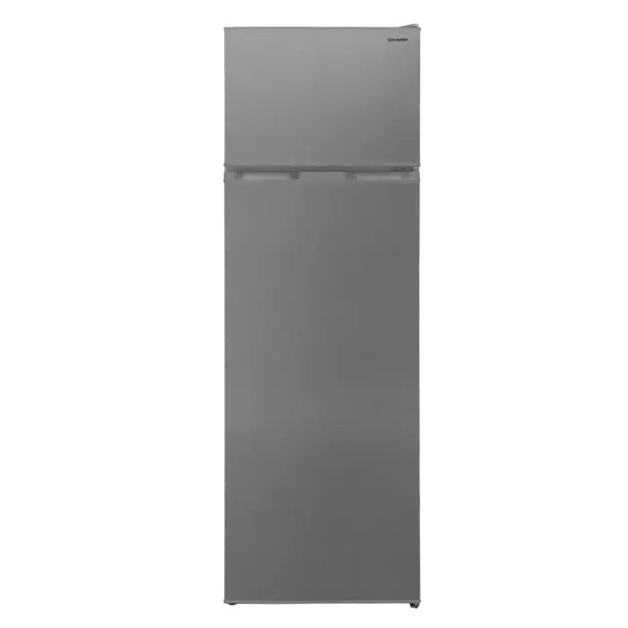 SHARP ledusskapis ar saldētavu, 242l, 161 cm, nerūsējošais tērauds